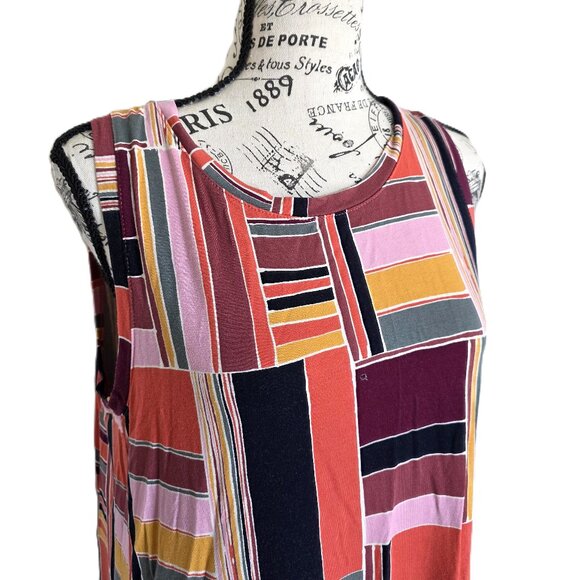 Loft Color Block Dress - Picture 2 of 6